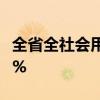 全省全社会用电量1317.3亿千瓦时同比增长8%